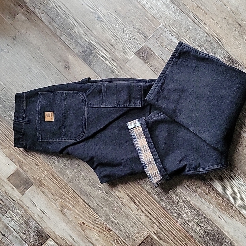 Mens Carhartt Flannel Lined Pant
